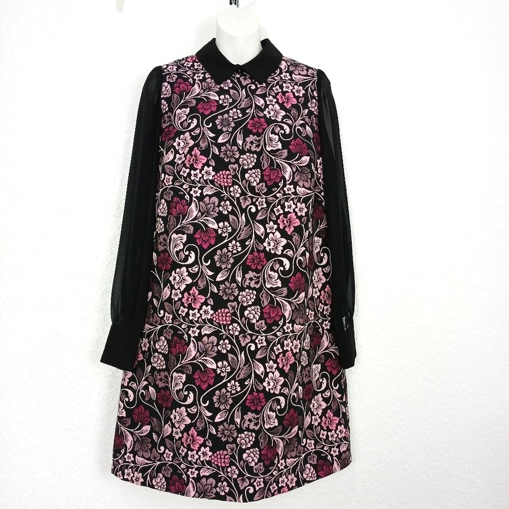Nanette by Nanette Lepor Moody Romance Shift Dress Size 6